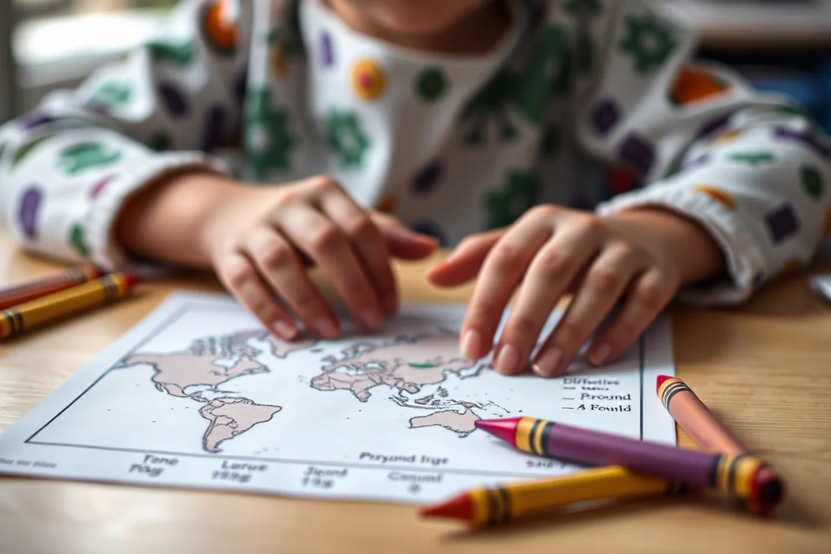 different countries around the world — Different Countries Around The World (step by step)