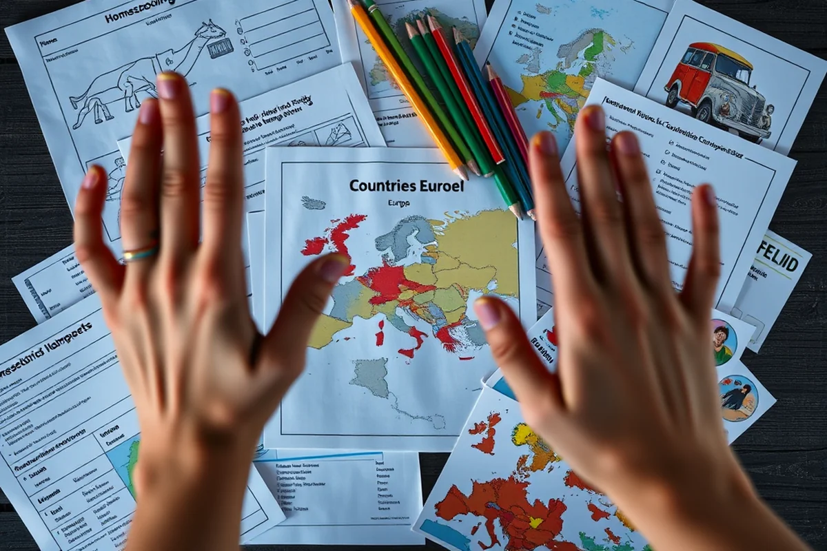 homeschooling countries europe — Homeschooling Countries Europe (the finished result)