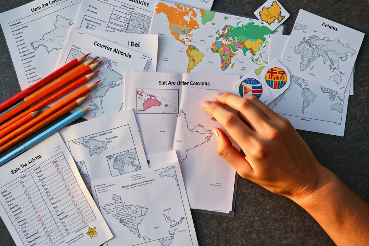 what are different countries — What Are Different Countries (the finished result)